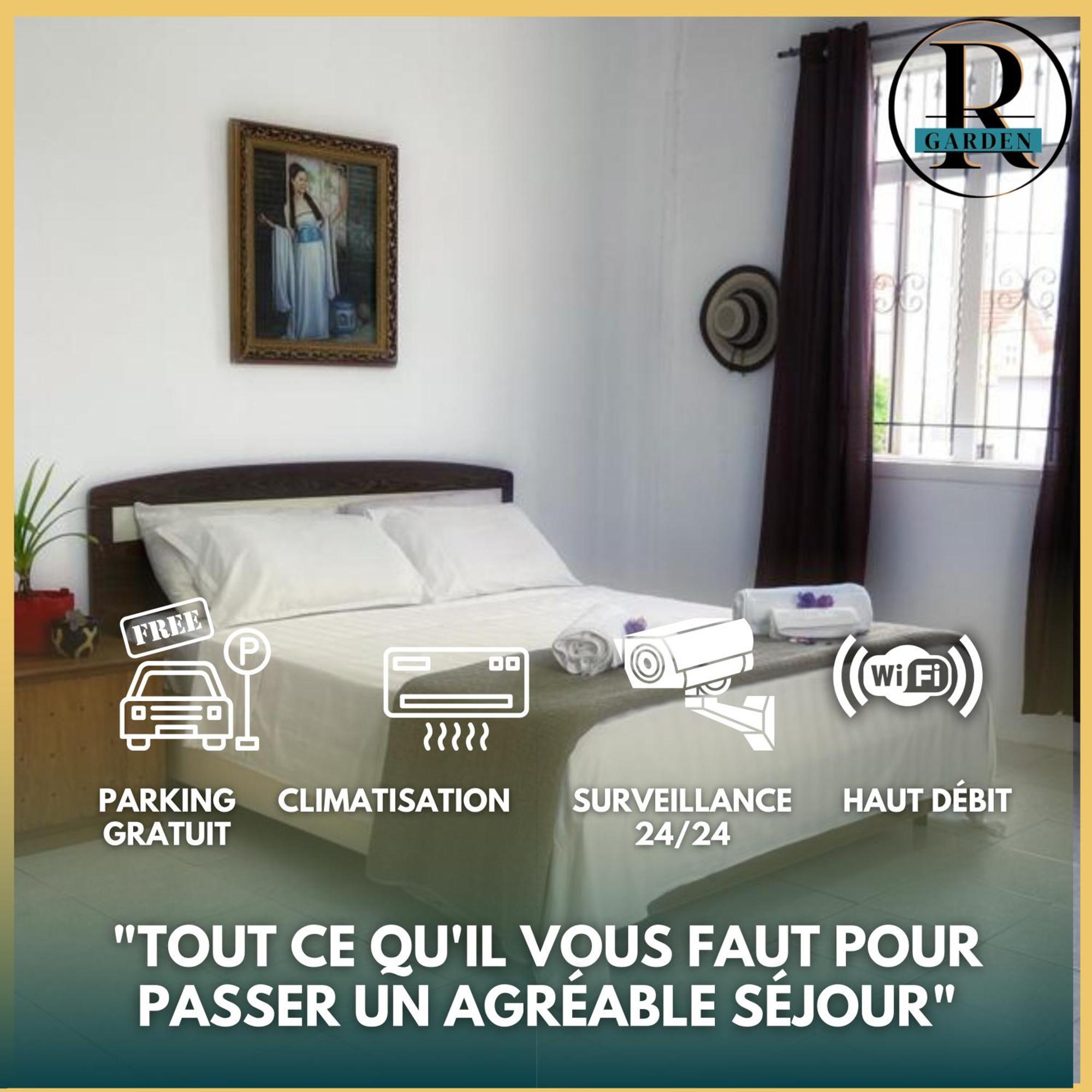 R Garden Villa Au Calme De Baie Du Tombeau, Appartement Familiale De 3 Chambres Et Cuisine Kültér fotó